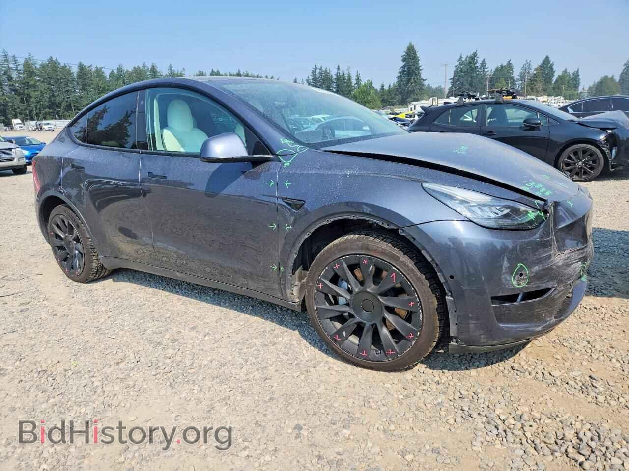 2020 TESLA MODEL Y - VIN: 5YJYGDEEXLF058701 - Photo 4