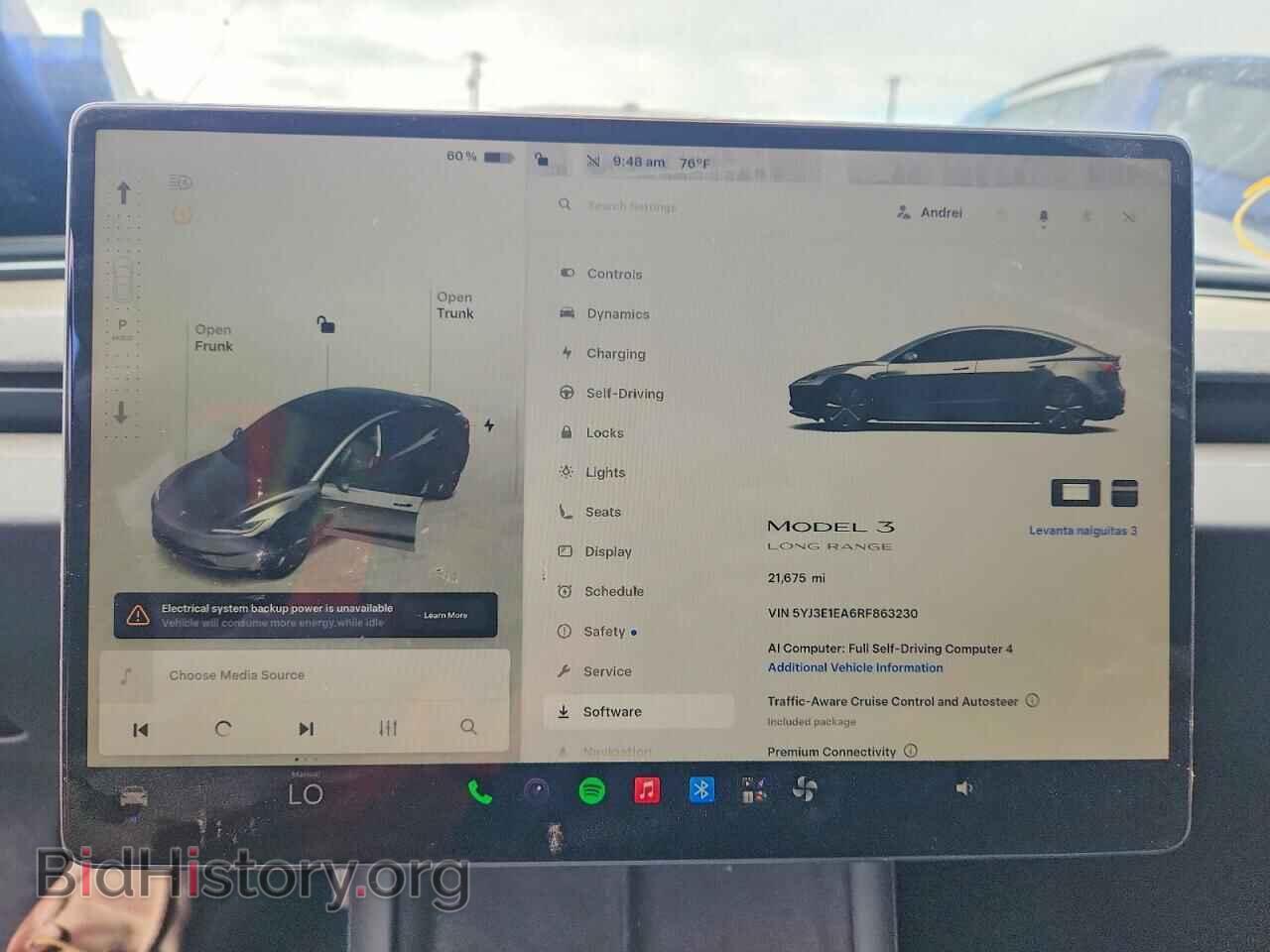 2024 TESLA MODEL 3 - VIN: 5YJ3E1EA6RF863230 - Photo 9