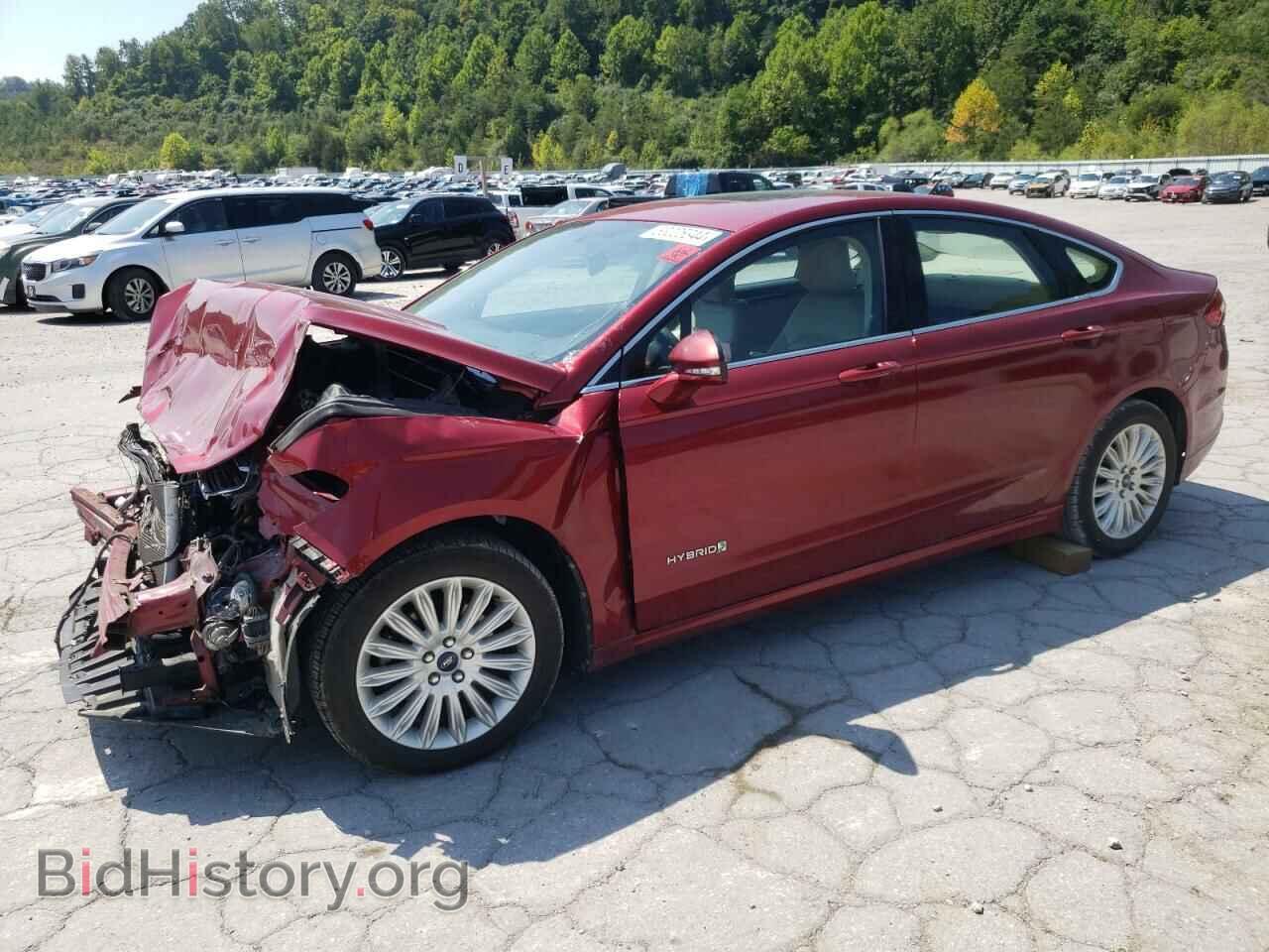 Фотография 3FA6P0LU0DR162386 - FORD FUSION 2013