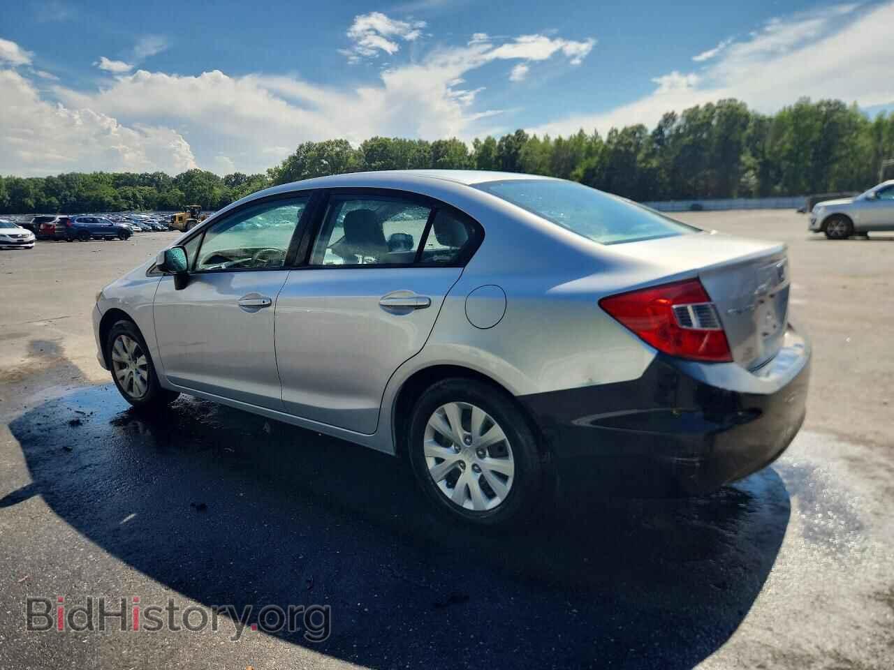 2012 HONDA CIVIC - VIN: 2HGFB2F54CH303755 - Фото 2