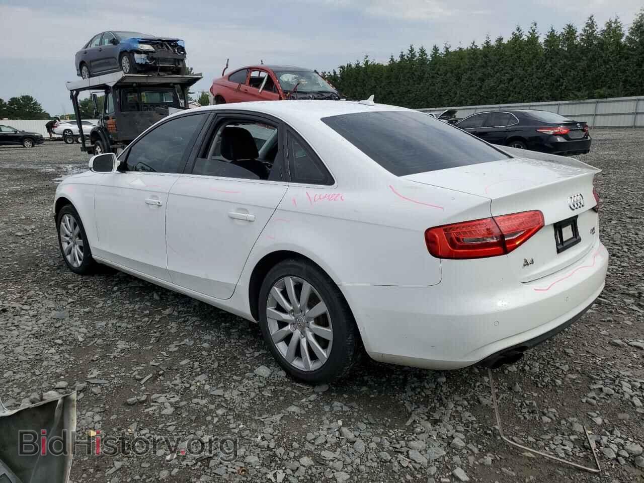 2013 AUDI A4 - VIN: WAUFFAFL8DN040879 - Фото 2