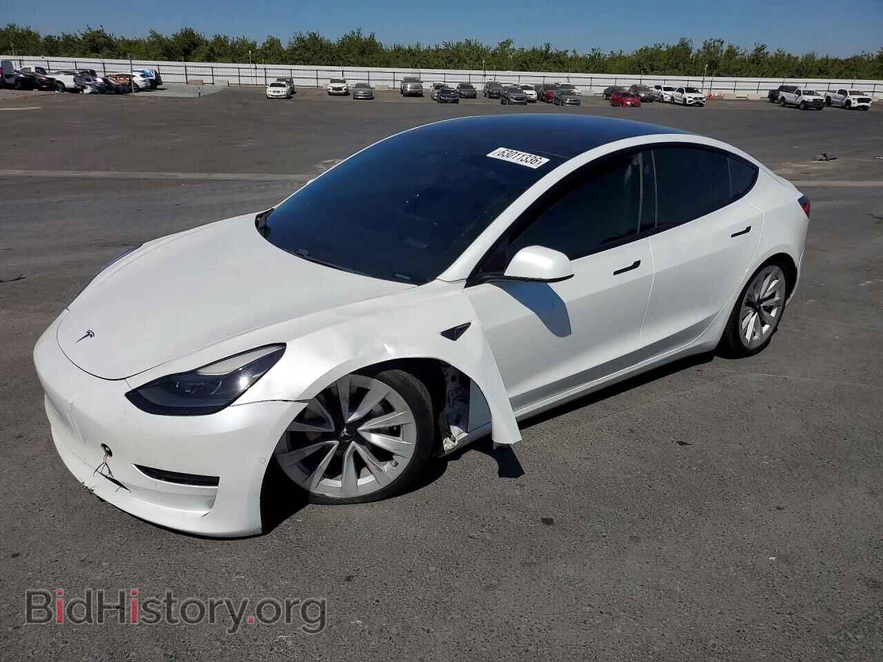 Фотография 5YJ3E1EA0MF921969 - TESLA MODEL 3 2021