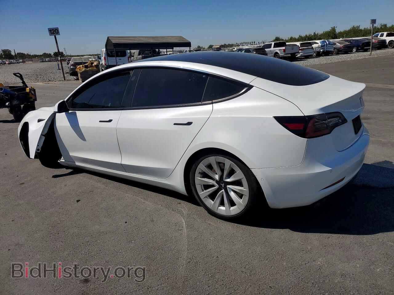 2021 TESLA MODEL 3 - VIN: 5YJ3E1EA0MF921969 - Фото 2
