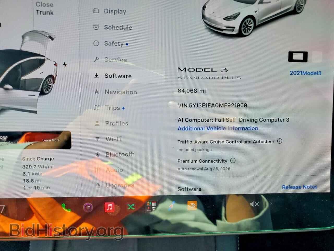 2021 TESLA MODEL 3 - VIN: 5YJ3E1EA0MF921969 - Фото 9