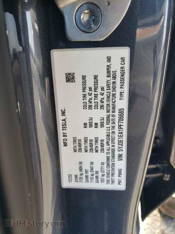 2023 TESLA MODEL 3 - VIN: 5YJ3E1EA1PF706685 - Photo 12
