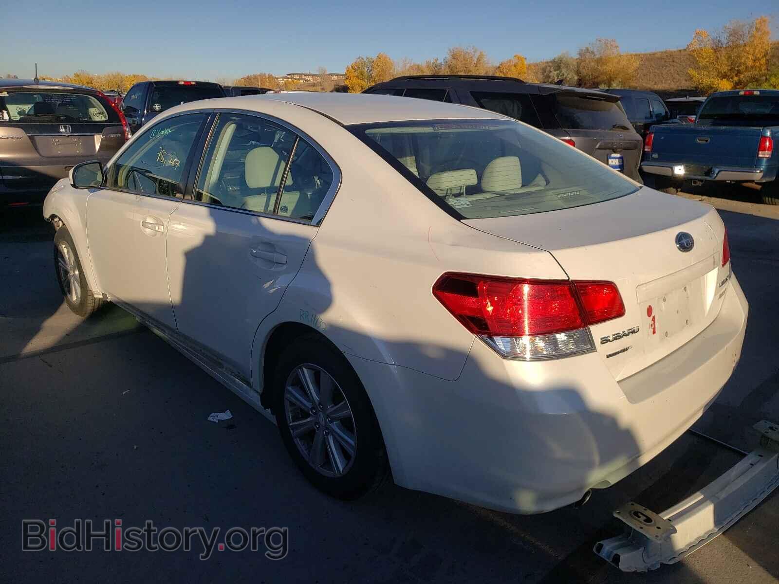 2012 SUBARU LEGACY - VIN: 4S3BMBC63C3015961 - Фото 3