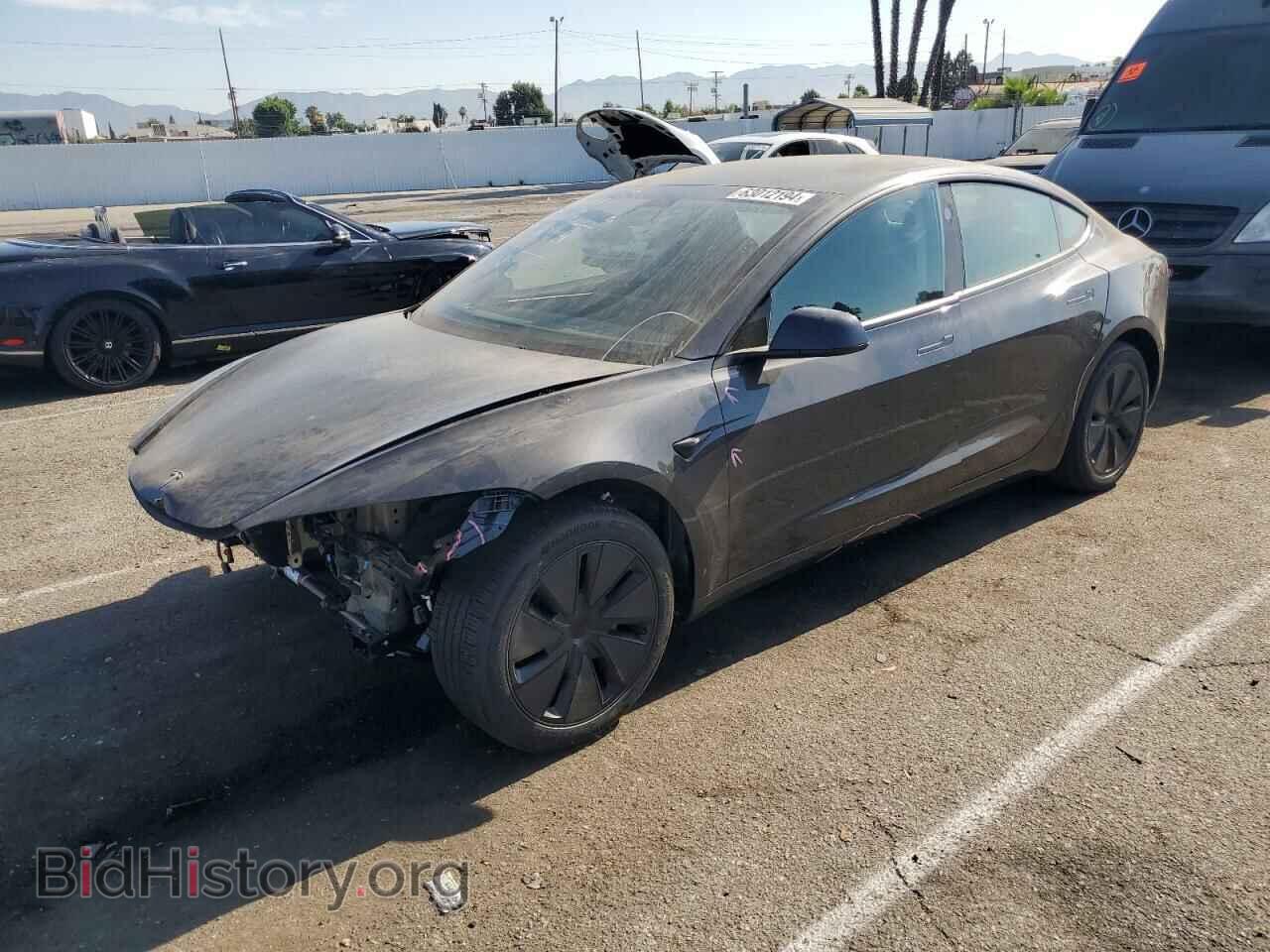 Photo 5YJ3E1EA4RF738730 - TESLA MODEL 3 2024
