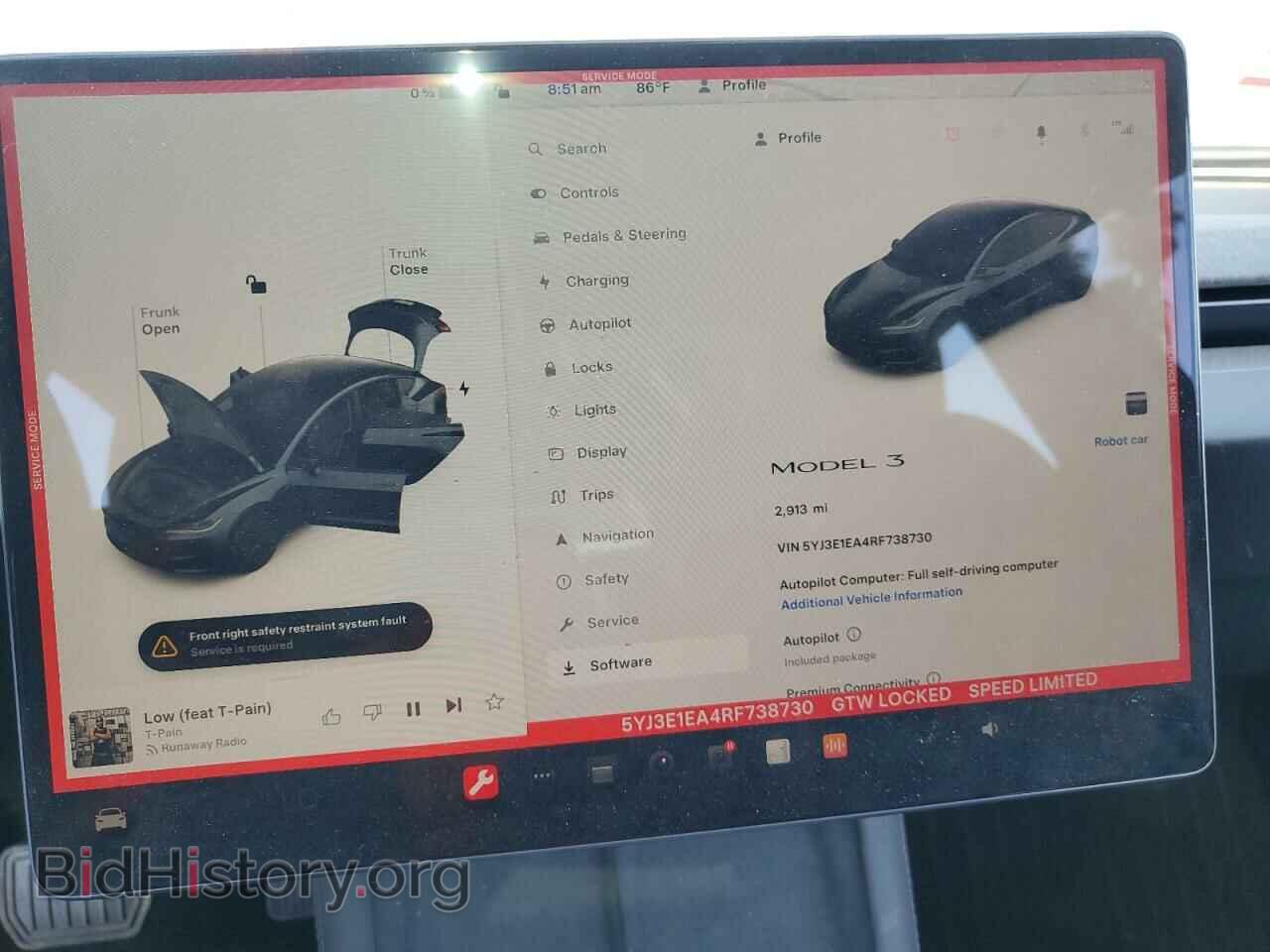 2024 TESLA MODEL 3 - VIN: 5YJ3E1EA4RF738730 - Photo 9