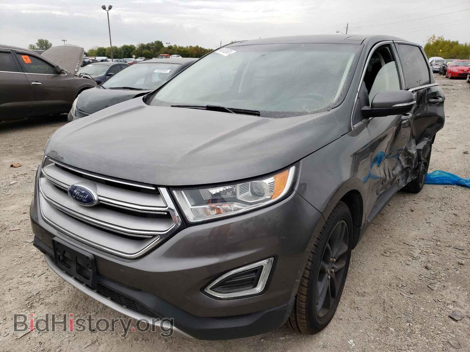 2016 FORD EDGE - VIN: 2FMPK4K83GBC16660 - Фото 2