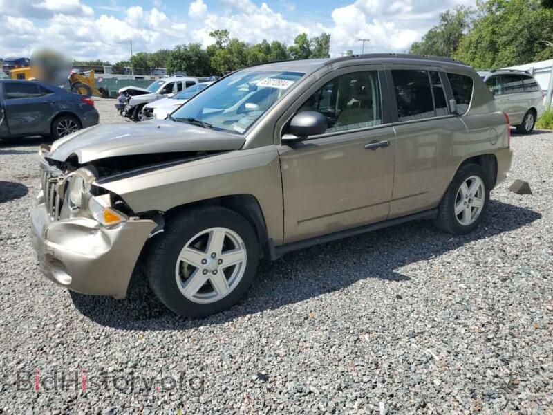 2007 Jeep COMPASS (VIN 1J8FT47W87D401634) — photo 1 of 13, Copart, damage: front end