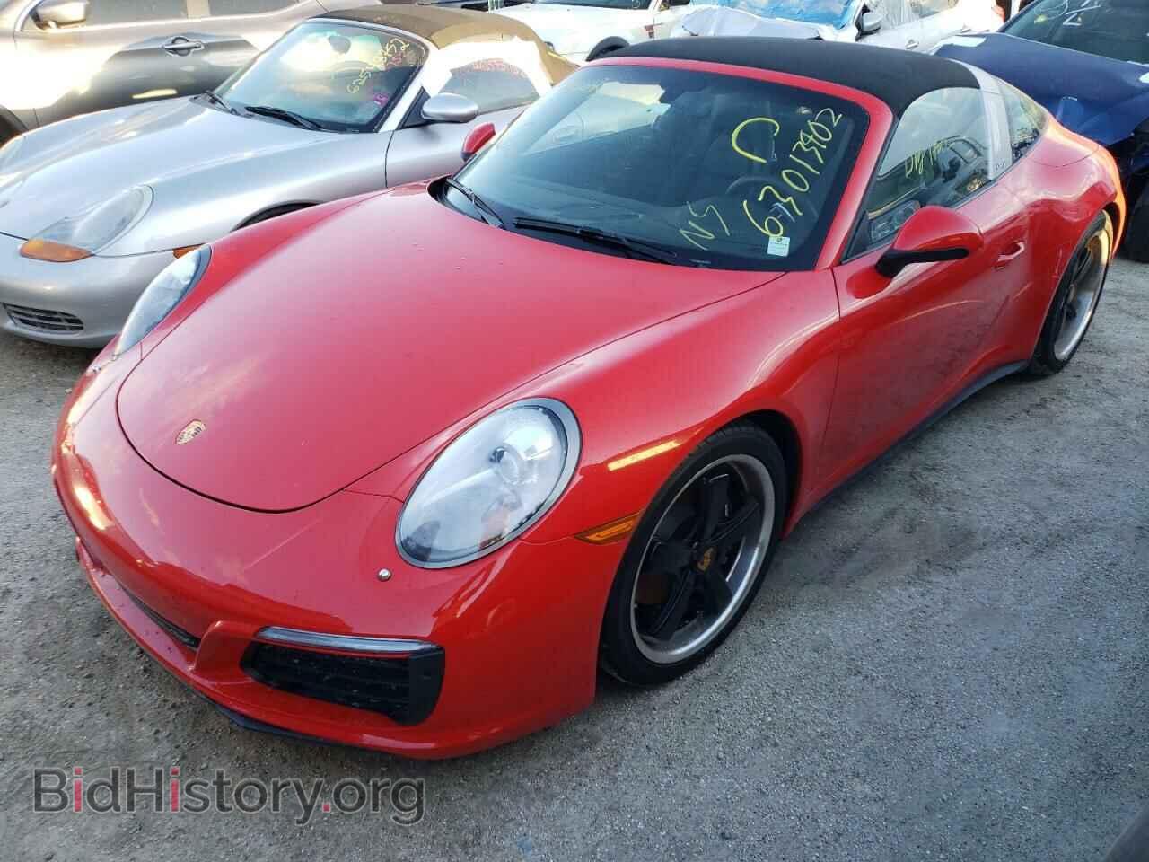 2017 PORSCHE 911 - VIN: WP0BA2A91HS132117 - Фото 2
