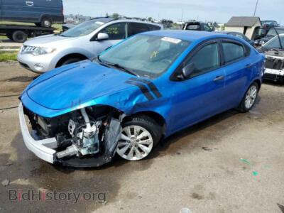2015 Dodge DART Dart SE AE, blue — VIN 1C3CDFDHXFD392575, Copart