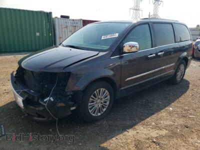 2015 Chrysler MINIVAN TOURING L, gray — VIN 2C4RC1CG6FR525706, Copart