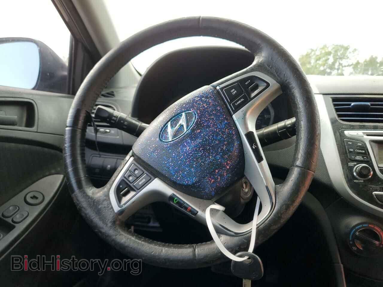 2012 HYUNDAI ACCENT - VIN: KMHCU5AE2CU019330 - Фото 9