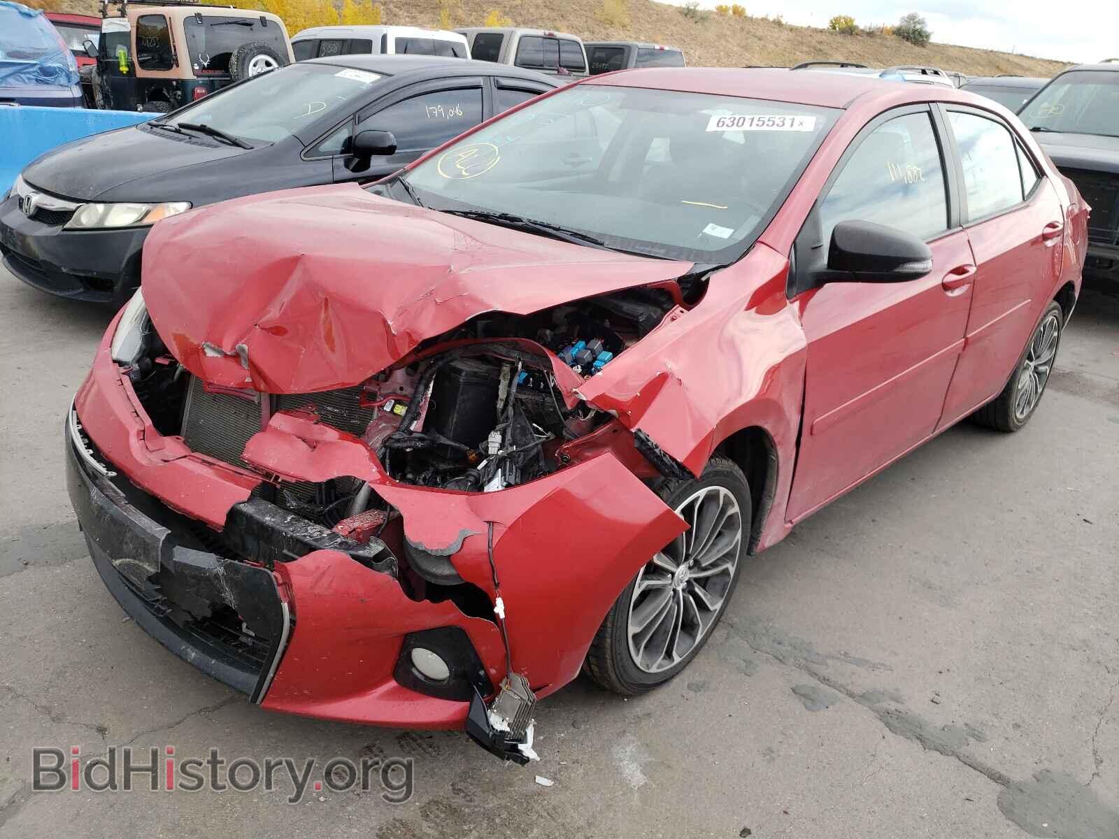 2015 TOYOTA COROLLA - VIN: 2T1BURHE5FC320219 - Фото 2