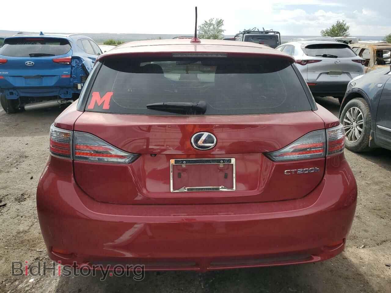 2012 LEXUS CT 200 - VIN: JTHKD5BH7C2112377 - Фото 6