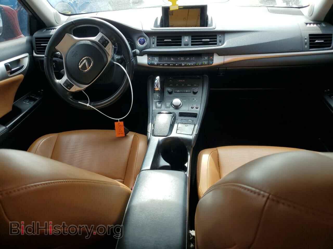 2012 LEXUS CT 200 - VIN: JTHKD5BH7C2112377 - Фото 8