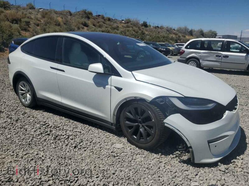 2023 Tesla MODEL X (VIN 7SAXCBE50PF366609) — photo 4 of 12