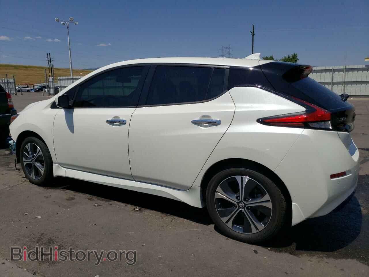 2021 NISSAN LEAF - VIN: 1N4BZ1CVXMC553485 - Фото 2
