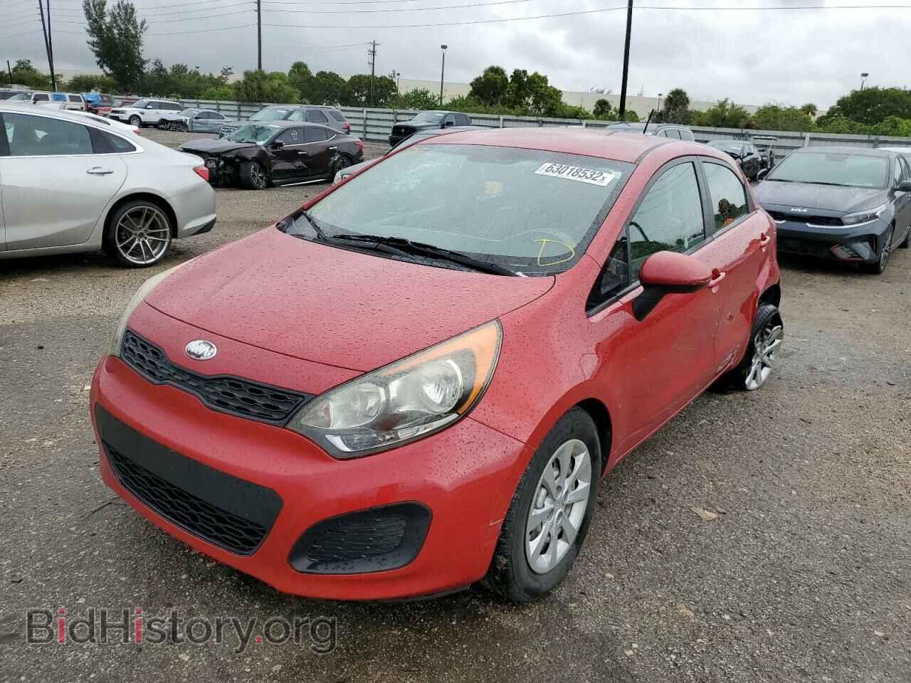 2013 KIA RIO - VIN: KNADM5A39D6204842 - Фото 2