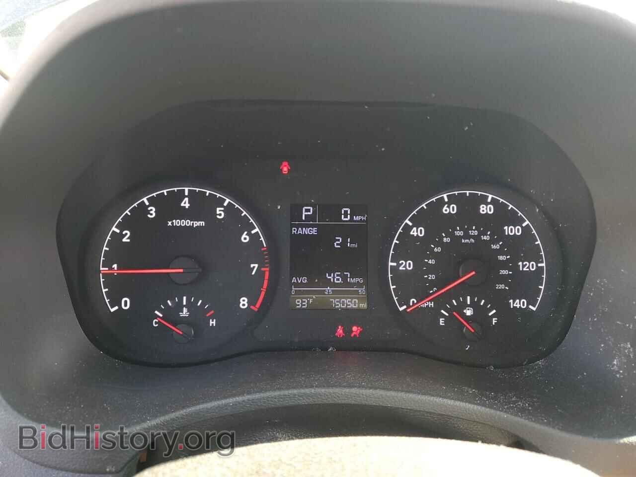 2021 HYUNDAI ACCENT - VIN: 3KPC24A67ME130534 - Фото 9