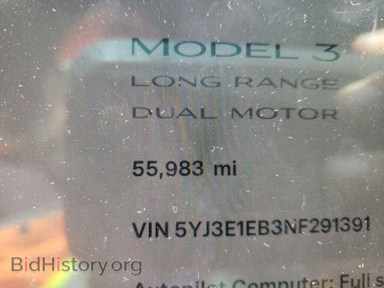 2022 TESLA MODEL 3 - VIN: 5YJ3E1EB3NF291391 - Photo 9