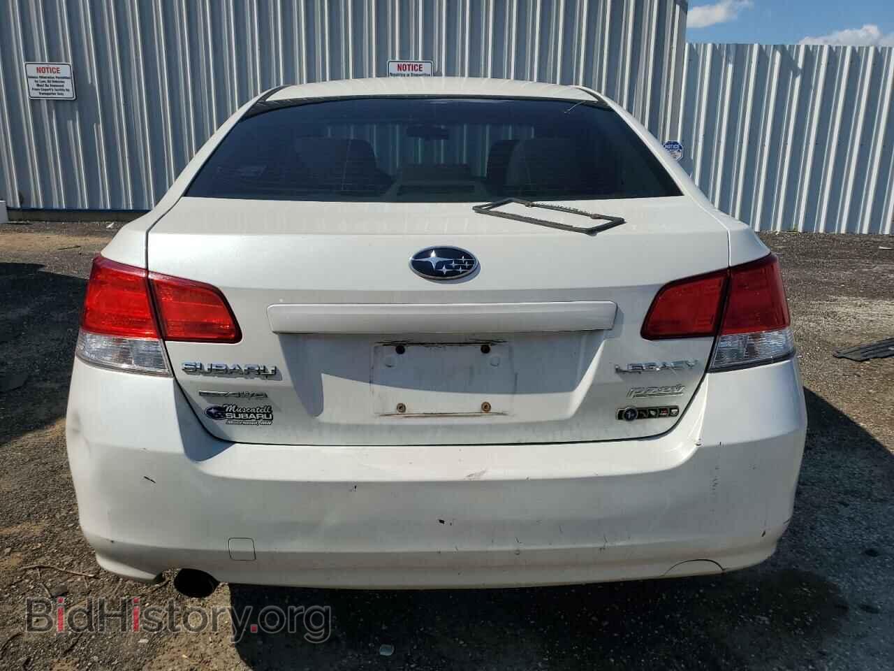 2013 SUBARU LEGACY - VIN: 4S3BMBC60D3016728 - Фото 6