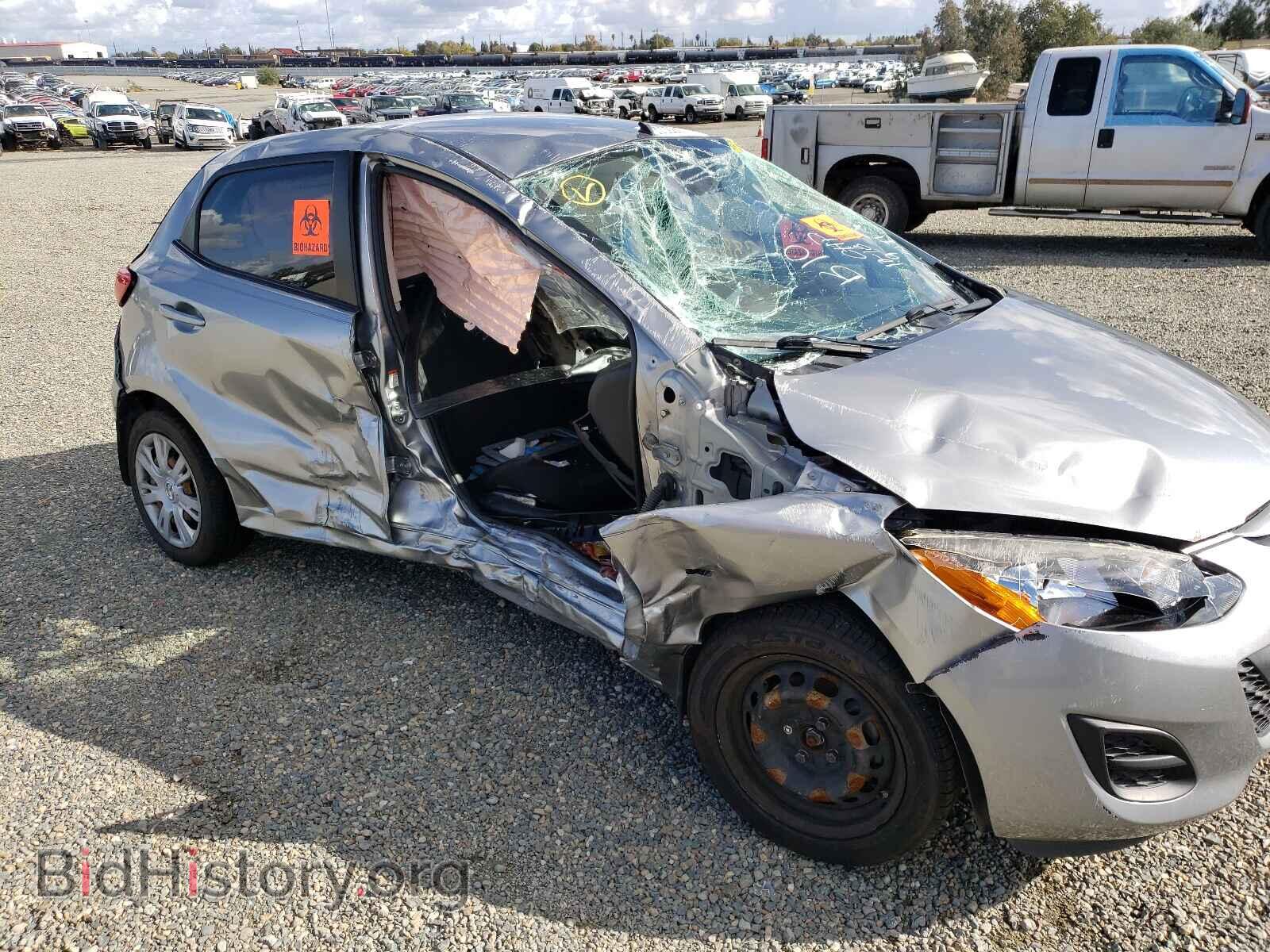 2011 MAZDA 2 - VIN: JM1DE1HY6B0107107 - Фото 9