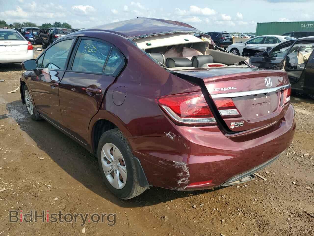 2014 HONDA CIVIC - VIN: 19XFB2F57EE058852 - Фото 2