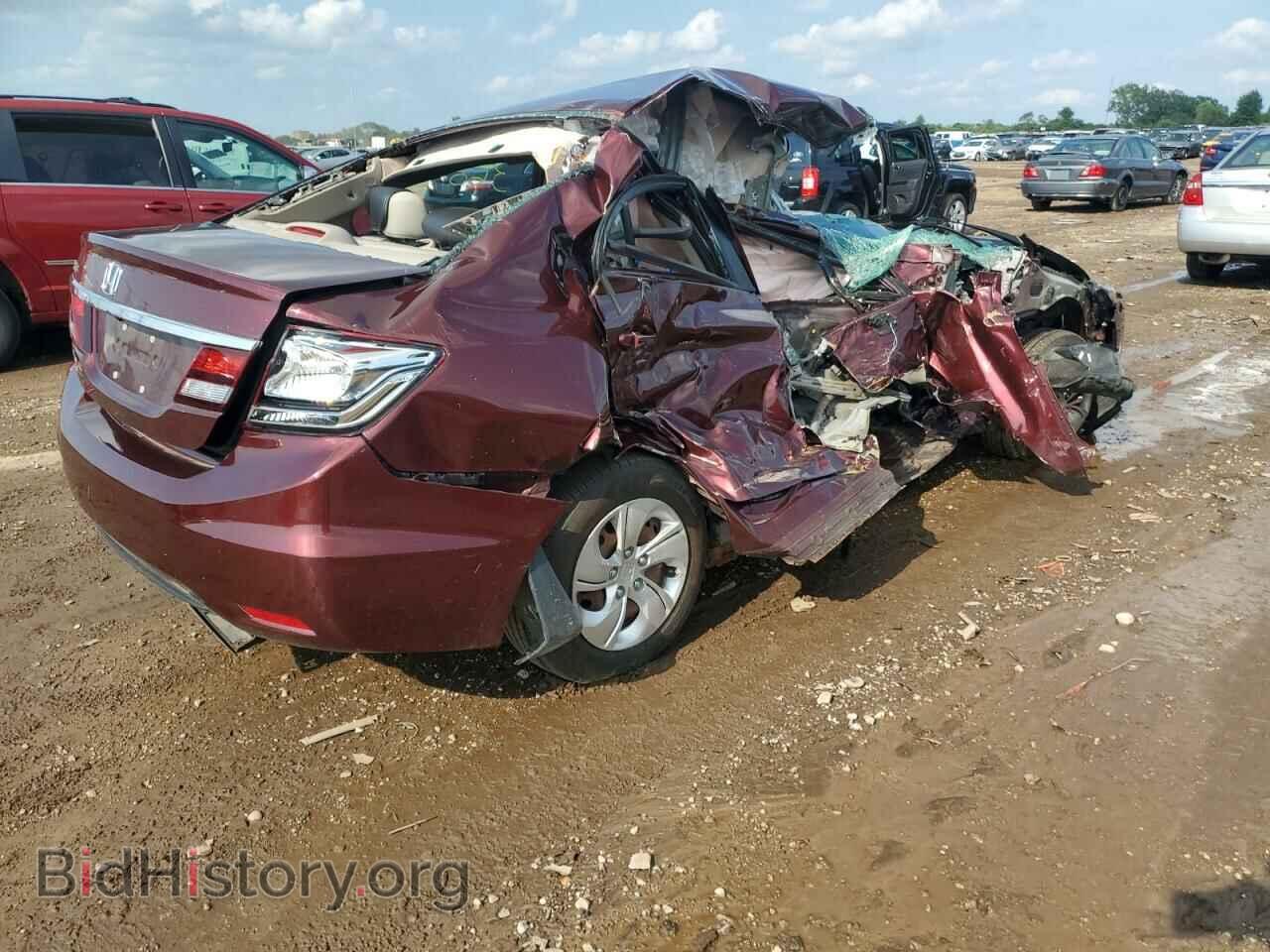2014 HONDA CIVIC - VIN: 19XFB2F57EE058852 - Фото 3