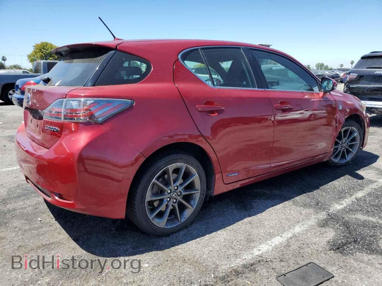 2012 LEXUS CT 200 - VIN: JTHKD5BH2C2119057 - Фото 3