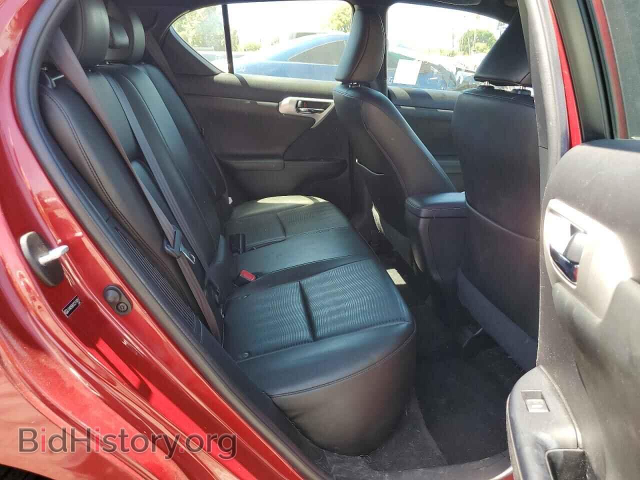 2012 LEXUS CT 200 - VIN: JTHKD5BH2C2119057 - Фото 10