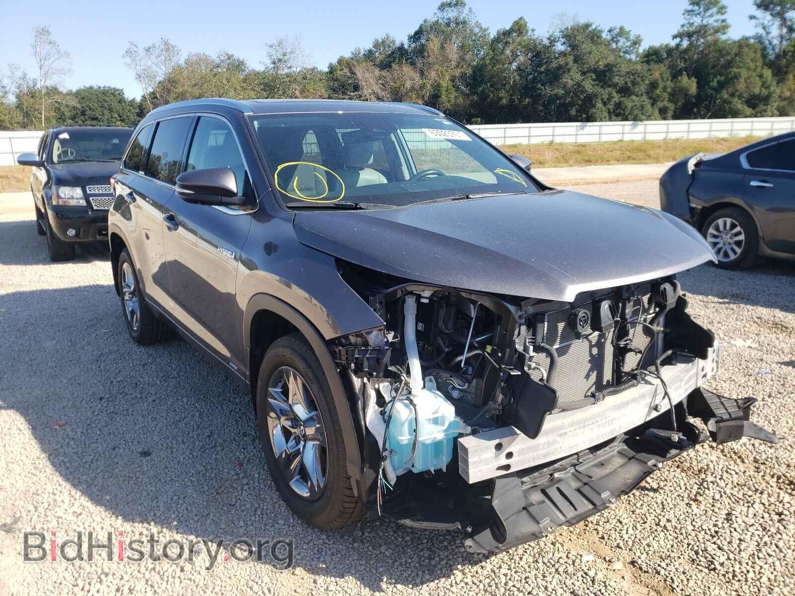 Фотография 5TDDGRFH7KS055818 - TOYOTA HIGHLANDER 2019