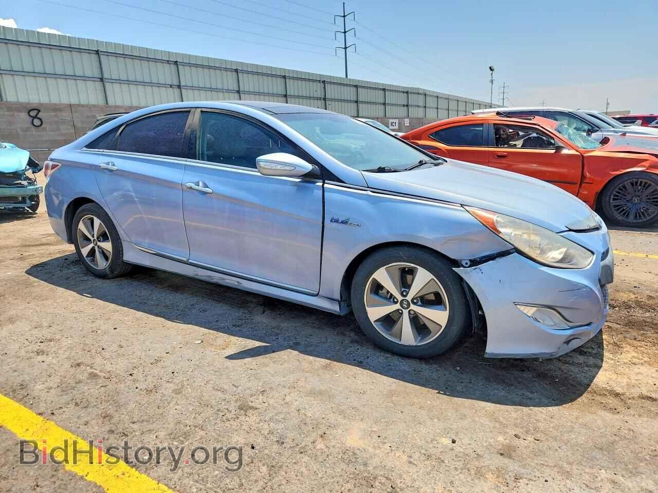 2011 HYUNDAI SONATA - VIN: KMHEC4A48BA016929 - Фото 4