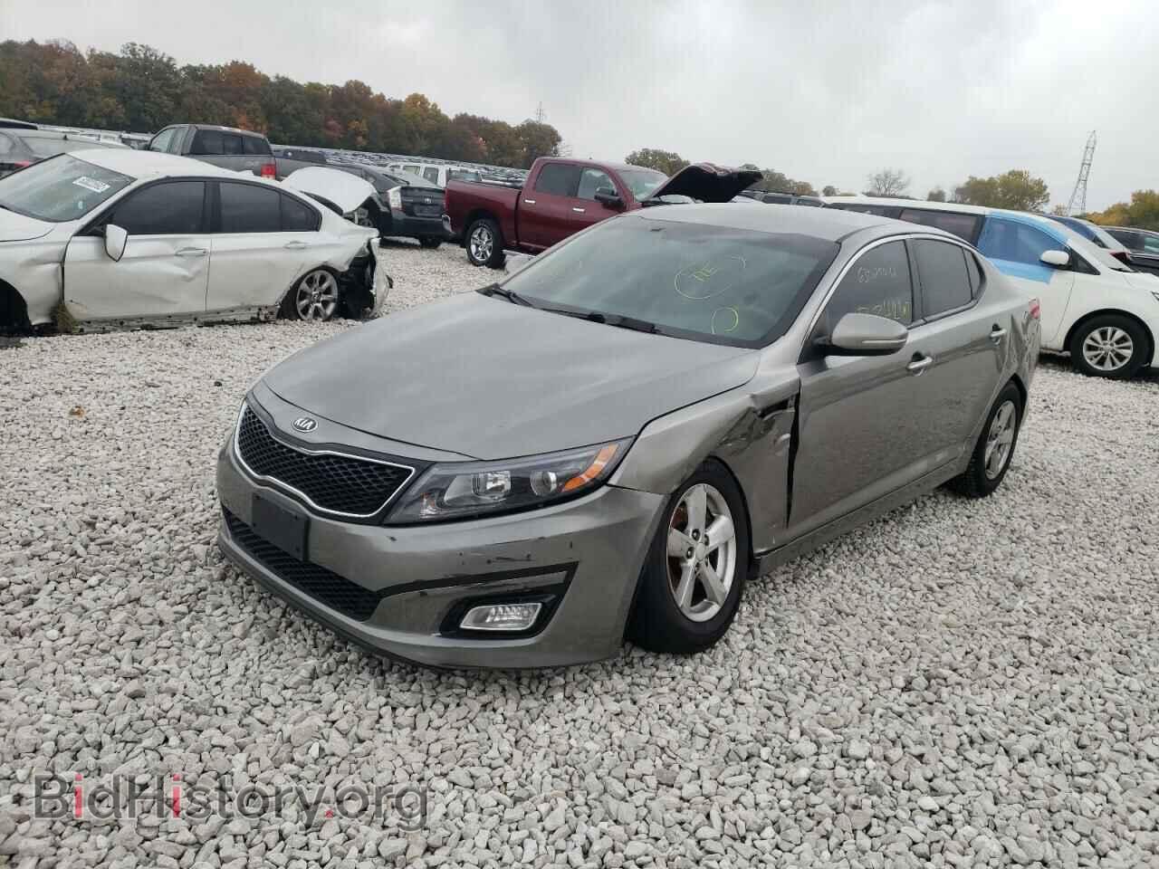 2015 KIA OPTIMA - VIN: 5XXGM4A70FG491540 - Фото 2
