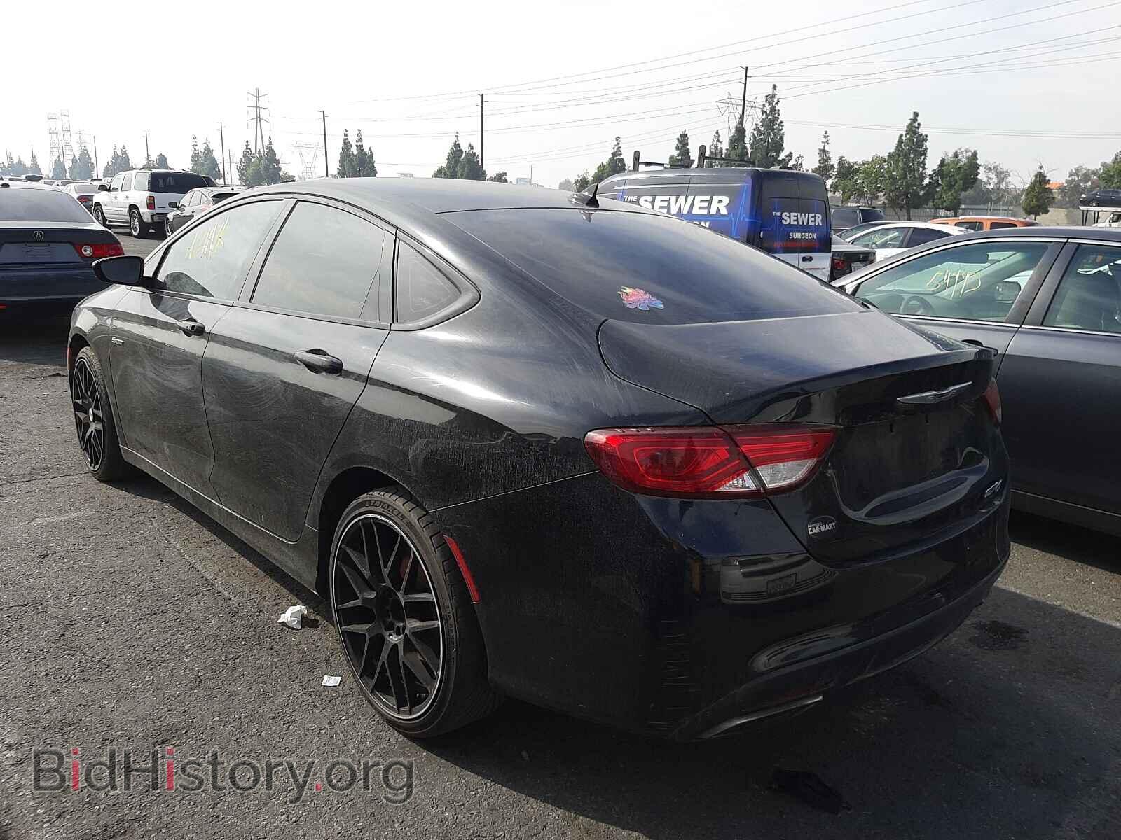 2015 CHRYSLER 200 - VIN: 1C3CCCBB1FN677353 - Фото 3