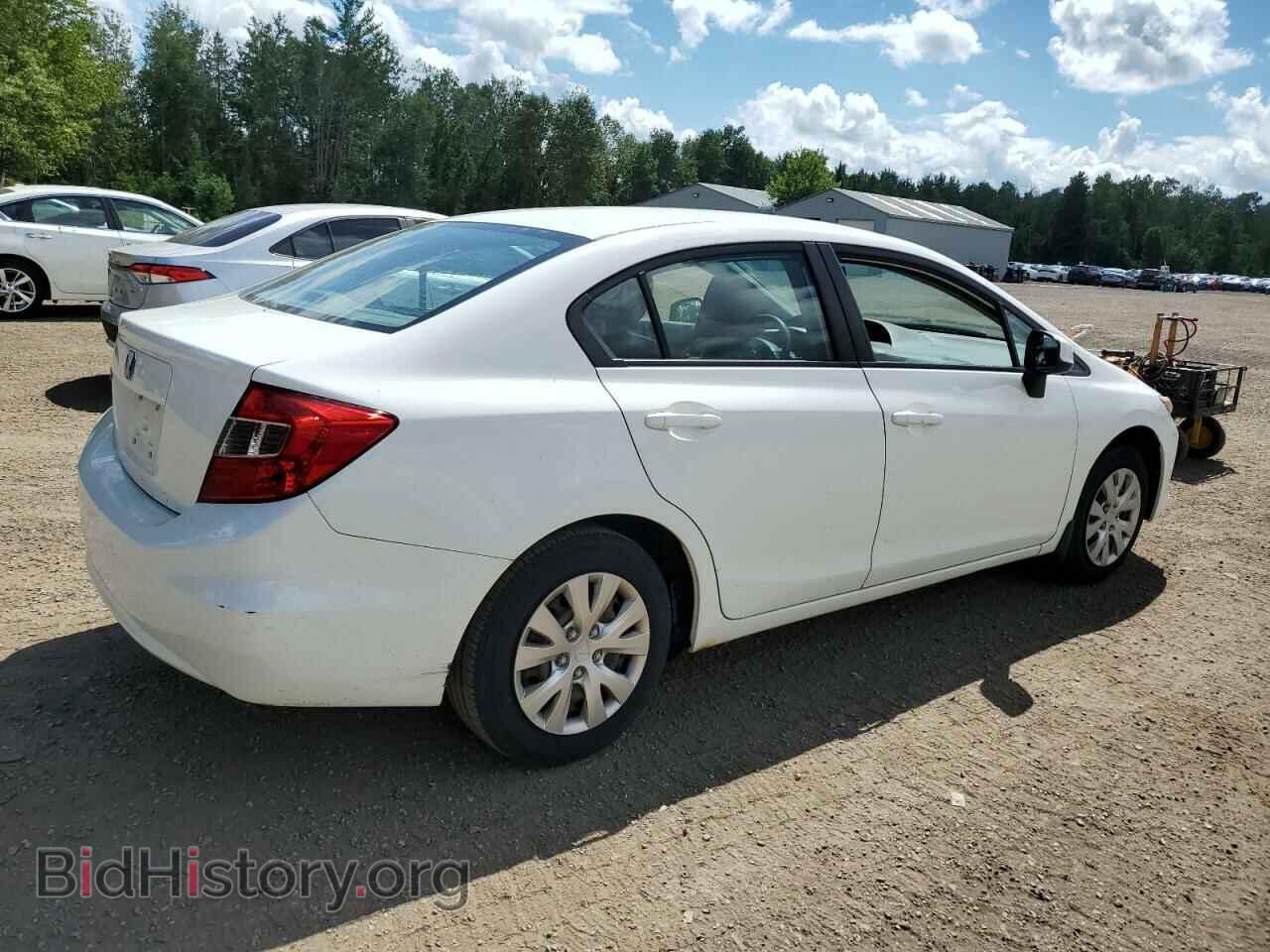 2012 HONDA CIVIC - VIN: 2HGFB2F44CH046071 - Фото 3