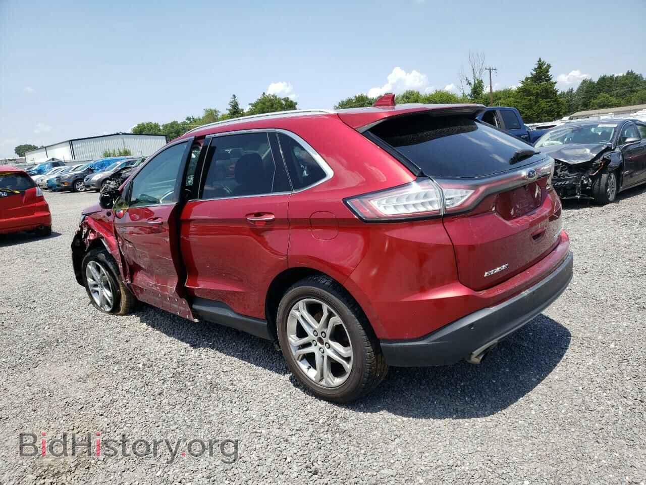 2016 FORD EDGE - VIN: 2FMPK4K93GBB06359 - Фото 2
