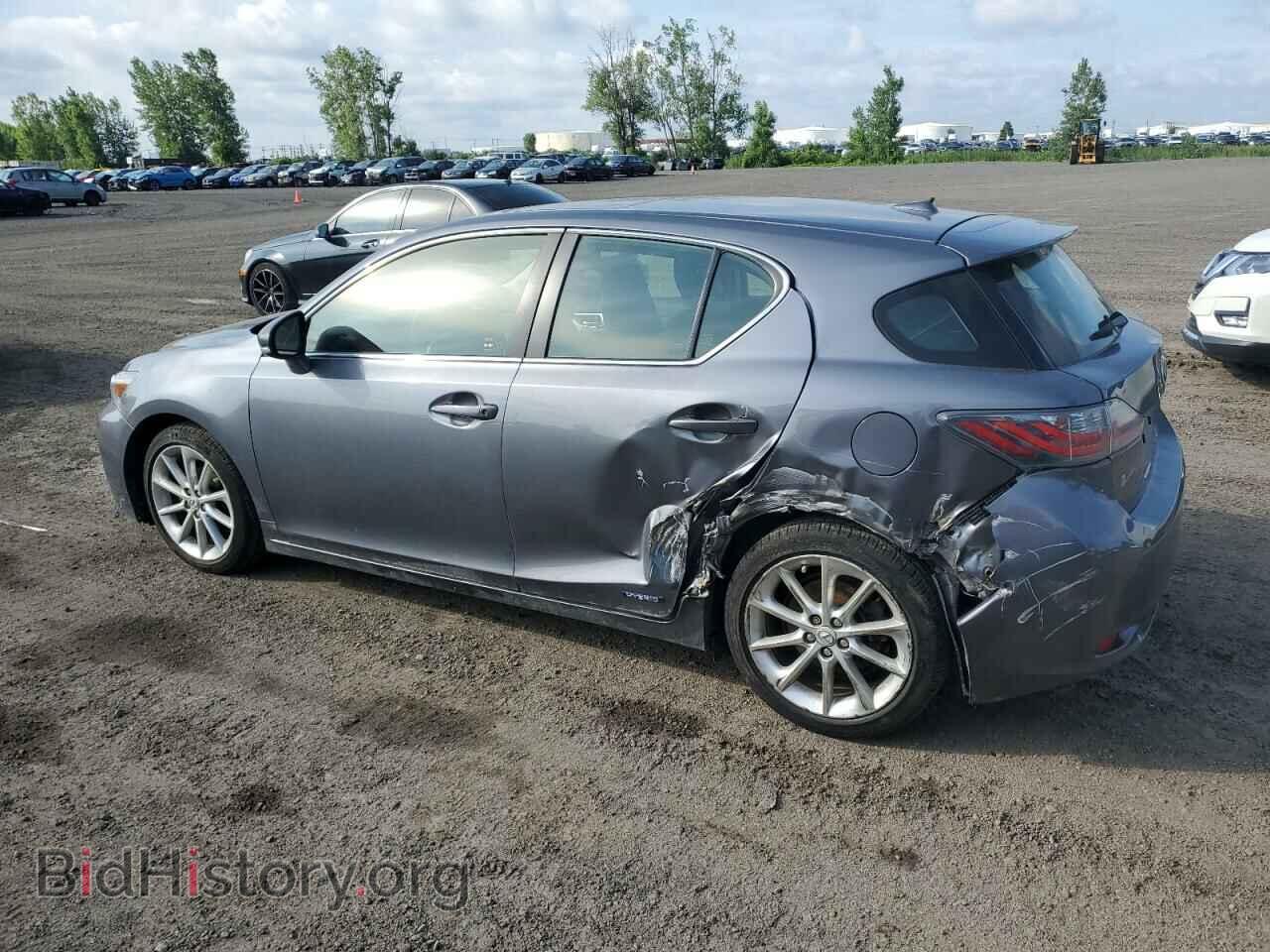 2012 LEXUS CT 200 - VIN: JTHKD5BH0C2054550 - Фото 2