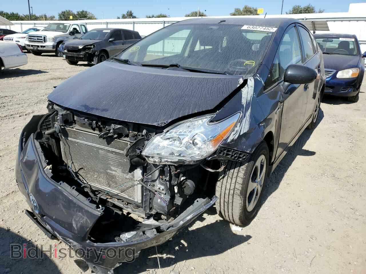 2012 TOYOTA PRIUS - VIN: JTDKN3DU9C5384716 - Фото 2