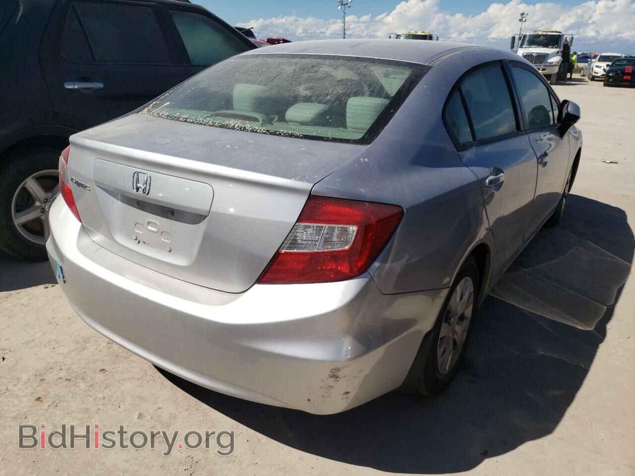 2012 HONDA CIVIC - VIN: 19XFB2F57CE004786 - Фото 4