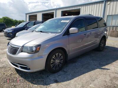 2014 Chrysler MINIVAN S, gray — VIN 2C4RC1HG7ER228953, Copart