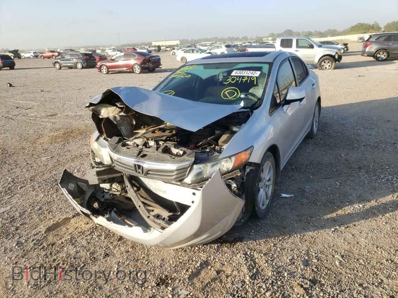 2012 HONDA CIVIC - VIN: 19XFB2F8XCE304719 - Фото 2