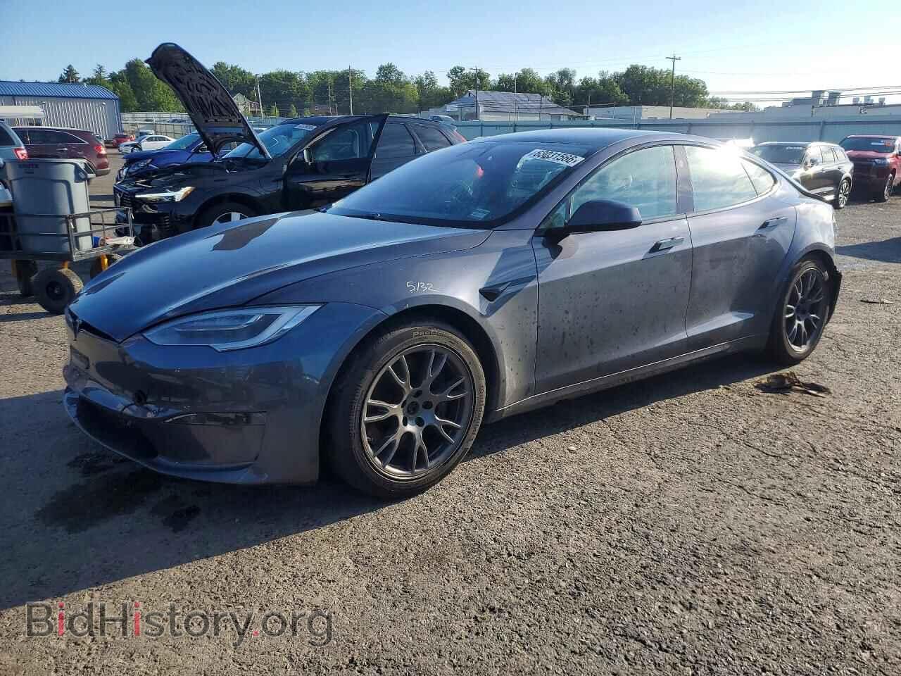 Фотография 5YJSA1E53MF453147 - TESLA MODEL S 2021