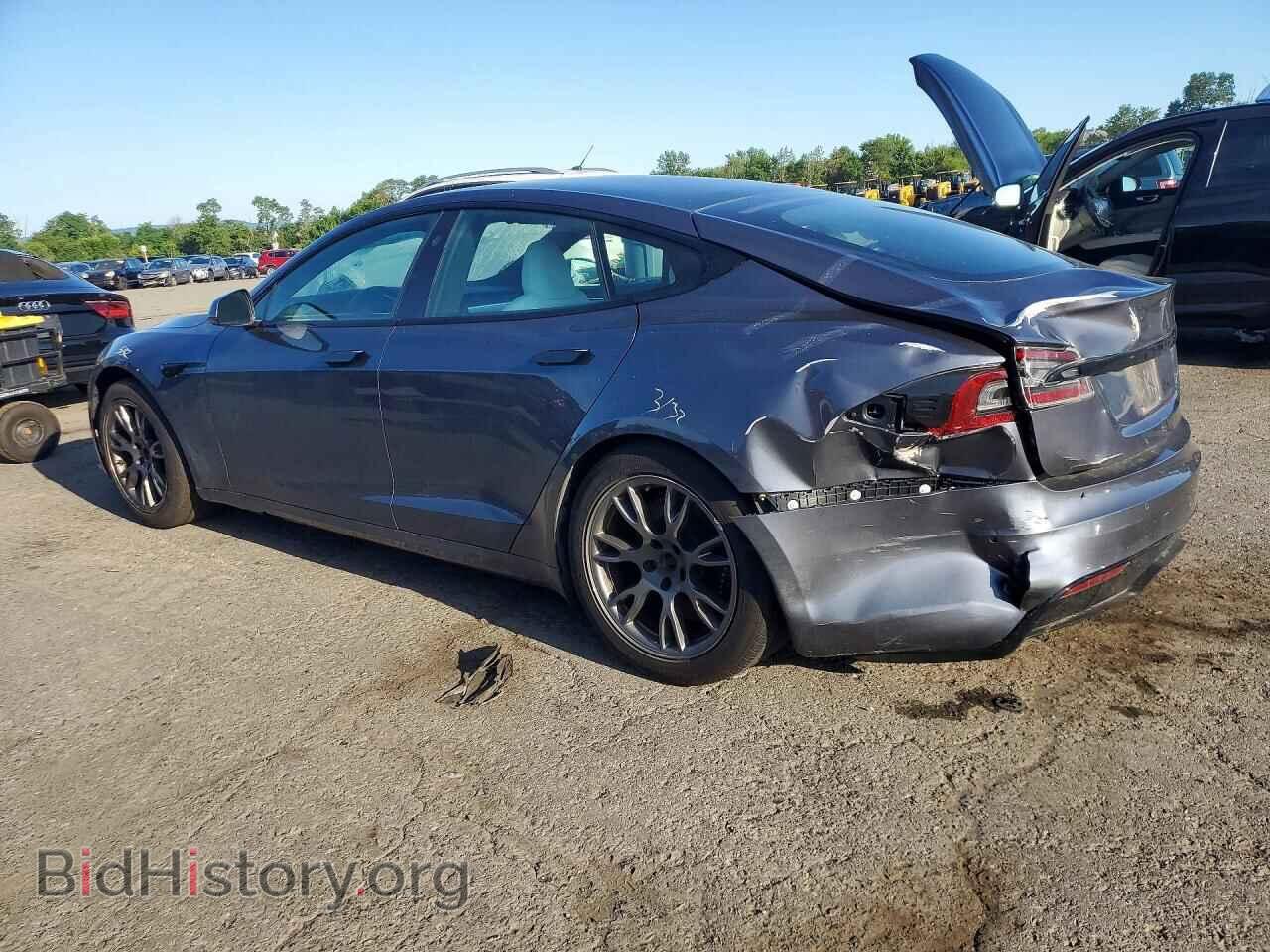 2021 TESLA MODEL S - VIN: 5YJSA1E53MF453147 - Фото 2