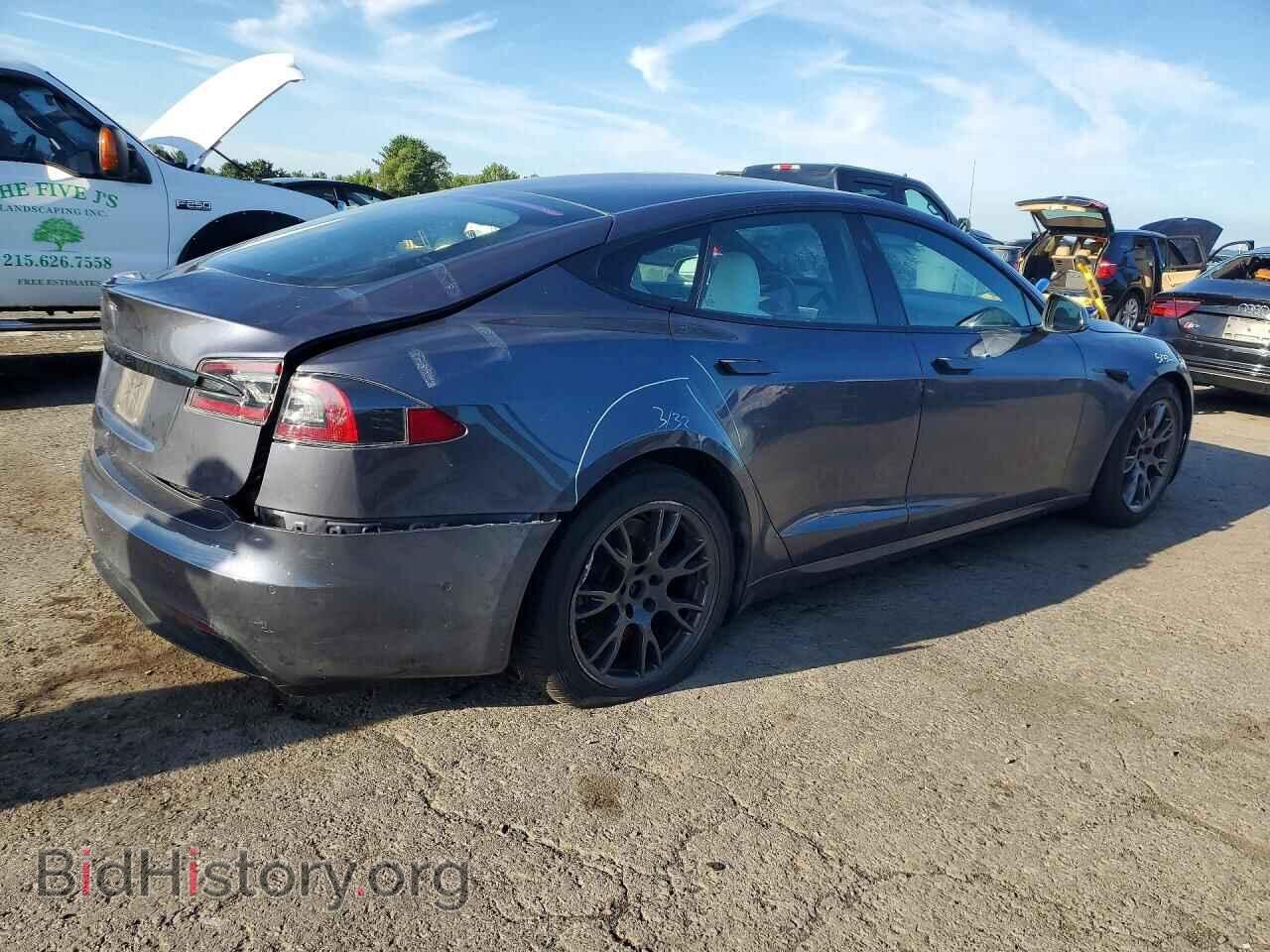 2021 TESLA MODEL S - VIN: 5YJSA1E53MF453147 - Фото 3