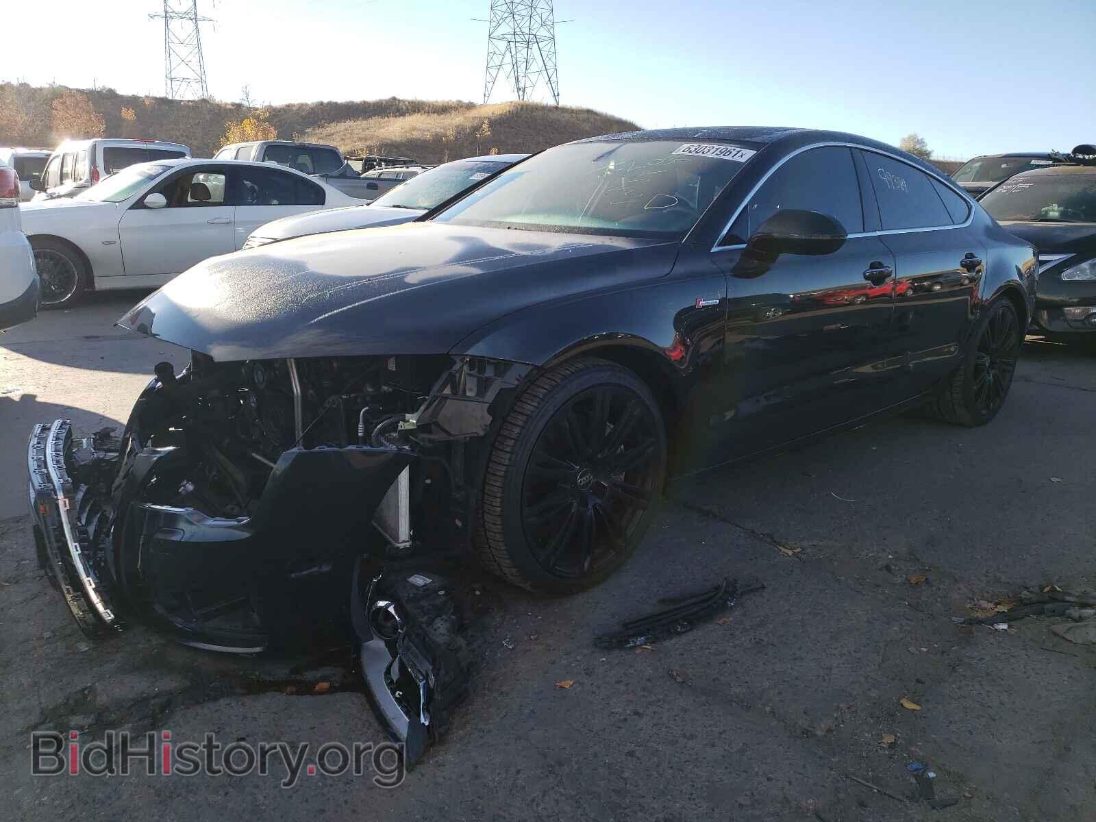 2013 AUDI A7 - VIN: WAUYGAFC5DN057290 - Фото 2