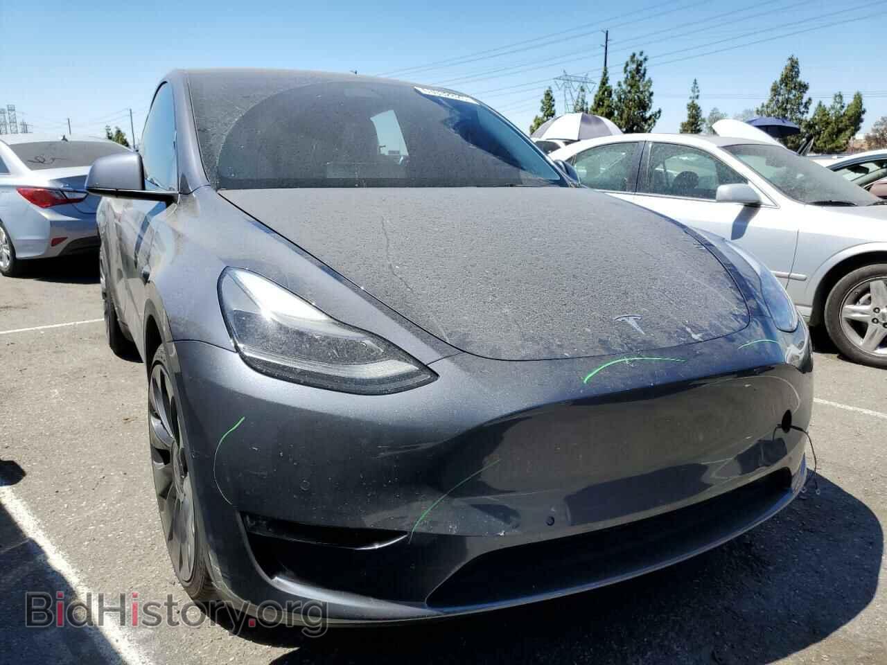 2022 TESLA MODEL Y - VIN: 7SAYGDEF3NF494367 - Фото 4