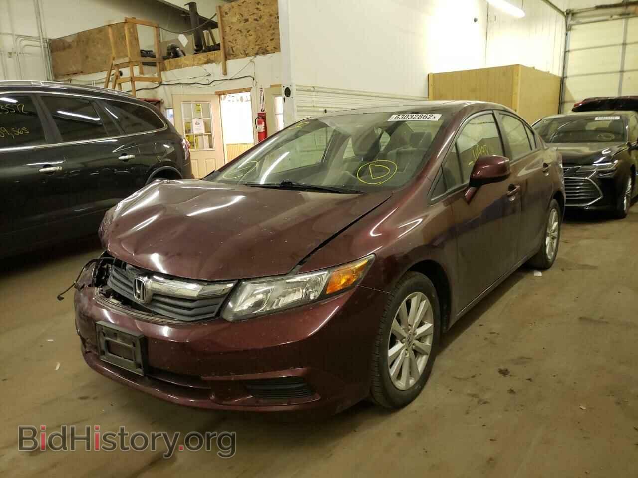 2012 HONDA CIVIC - VIN: 19XFB2F84CE103141 - Фото 2