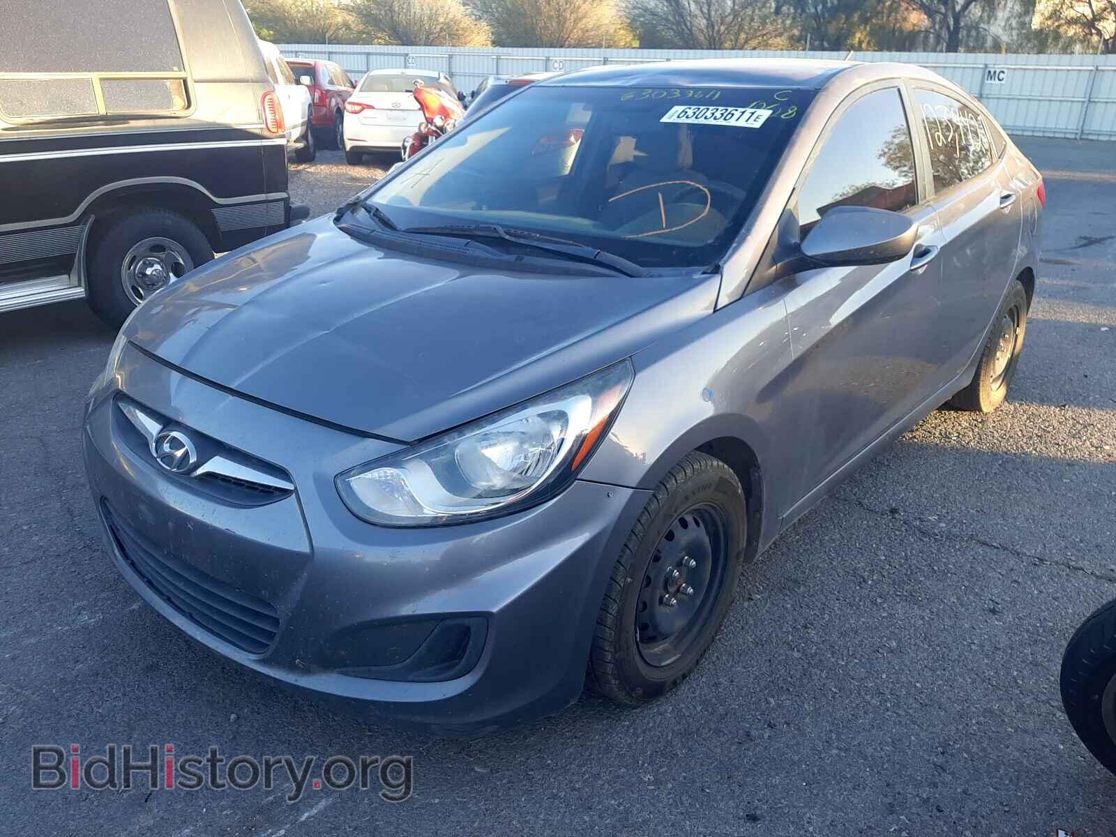 2014 HYUNDAI ACCENT - VIN: KMHCT4AE7EU669982 - Фото 2